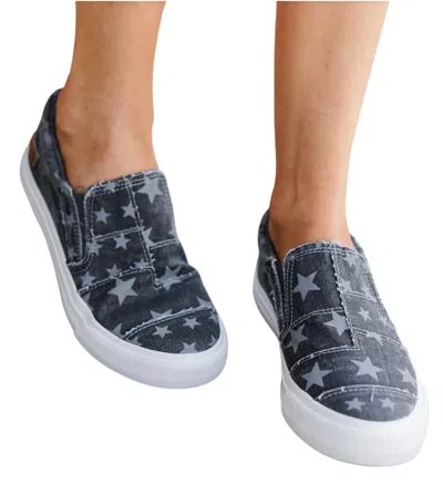 Blowfish Women Maddox Sneaker In Charcoal Galaxy In Multi