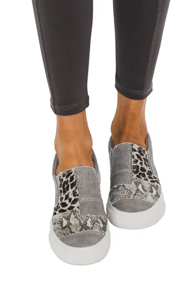 Blowfish Women's Maddox Sneakers In Smoke In Black