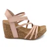 Blowfish Women's Mandy-b Wedge Sandal In Pink In Pink