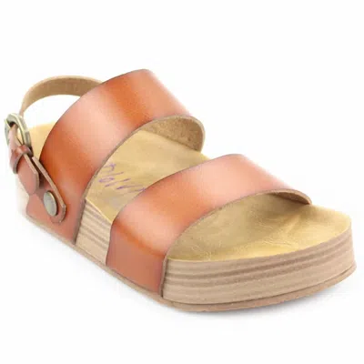 Blowfish Women's Marge Slide Sandals In Scotch In Brown