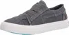 Blowfish Women's Marley Slip-on Sneakers In Bluetuna Color Washed Canvas