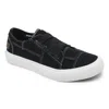 Blowfish Women's Marley Sneaker In Black Washed Canvas In Multi