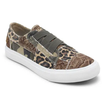 Blowfish Women's Marley Sneaker In Sun Desert Snake/natural City Kitty /camo In Multi