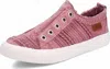 Blowfish Women's Parlane Canvas Sneakers In Acai Color Washed In Multi