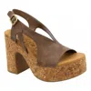 Blowfish Women's Partea Sandal In Light Taupe Prospector In Brown