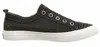 Blowfish Women's Play Canvas Sneaker In Black Smoked In Multi