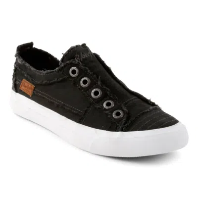 Blowfish Women's Play Sneaker In Black Smoked