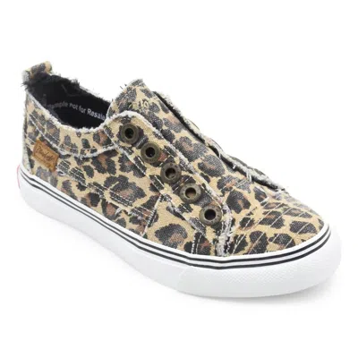 BLOWFISH WOMEN'S PLAY SNEAKERS IN NATURAL CITY KITTY