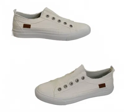 Blowfish Women's Play Sneakers In White Smoked