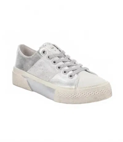 Blowfish Women's Walk On Shoe In Silver In White
