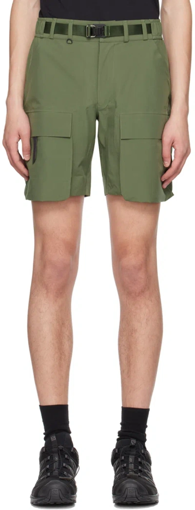 Blæst Green Giske Shorts In 560 Dusty Green