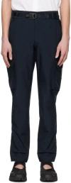 Blæst Navy Giske Cargo Pants In Dark Navy 190