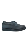 BLU BARRETT BY BARRETT BLU BARRETT BY BARRETT MAN LACE-UP SHOES NAVY BLUE SIZE 9 LEATHER