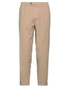 Blu Briglia 1949 Man Pants Khaki Size 34 Cotton, Linen, Polyester In Beige