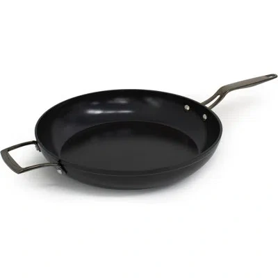 Blu Cookware 12.6” Induction Frying Pan, Non-toxic, Durable Non-stick Ceramic, Pfa/pfoa-free, Suitable F In Black