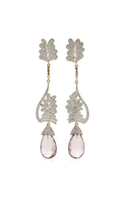 Blu Dog World 14k Yellow Gold Antique Drop Earrings