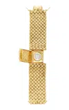 Blu Dog World 18k Yellow Gold Woven Patek Phillipe Watch