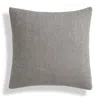 Blu Dot 18" Square Pillow In Edwards Charcoal