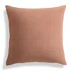 Blu Dot 24" Square Pillow In Edwards Tomato
