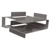 Blu Dot 2d:3d In/out Box In Gunmetal