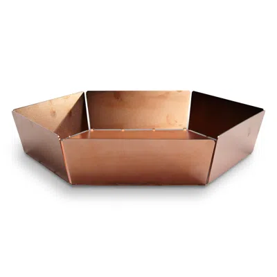 Blu Dot 2d:3d Large Bowl - Copper In Brown