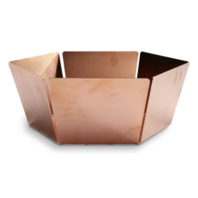 Blu Dot 2d:3d Medium Bowl In Copper