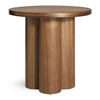 Blu Dot 4/4 Side Table - Walnut In Brown