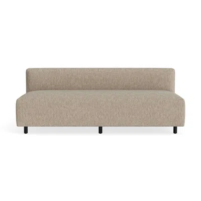 Blu Dot 9 Yard Outdoor 72" Armless Sofa - Sunbrella Dune