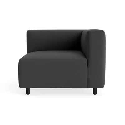 Blu Dot 9 Yard Outdoor Corner In Black