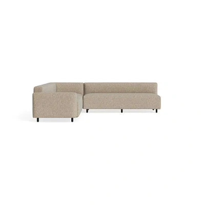 Blu Dot 9 Yard Outdoor L Sectional Sofa - Sunbrella Dune / Left