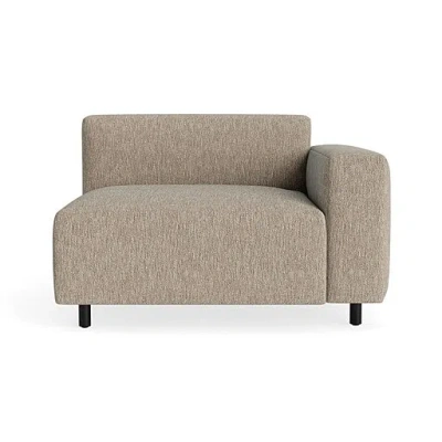 Blu Dot 9 Yard Outdoor Modular Chair - Sunbrella Dune / Right