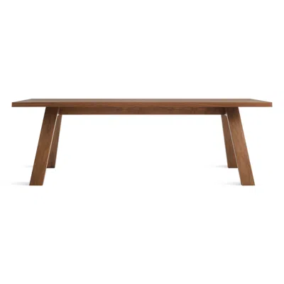 Blu Dot A Walk In The Park Dining Table - Walnut / 90" Length In Brown