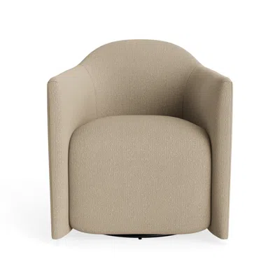 Blu Dot About Face Swivel Lounge Chair - Kelso Camel