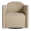 Blu Dot About Face Swivel Lounge Chair In Kelso Camel