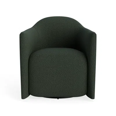 Blu Dot About Face Swivel Lounge Chair - Vos Evergreen