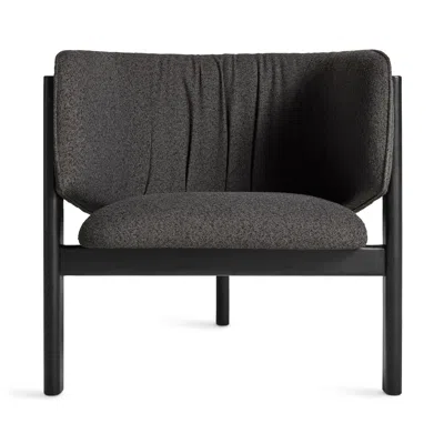 Blu Dot All In Lounge Chair - Kelso Charcoal In Black