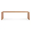 Blu Dot Amicable Split 60" Bench In White Oak