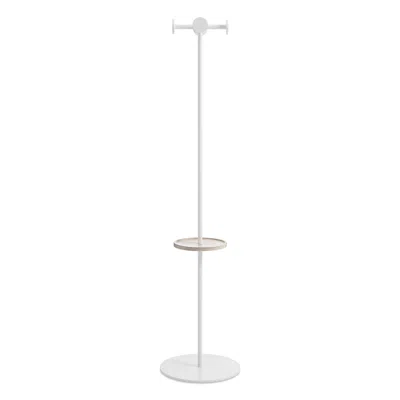 Blu Dot Amos Coat Rack - White / Whitewashed Ash