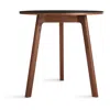 Blu Dot Apt 30" Round Cafe Table In Black/walnut