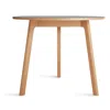 Blu Dot Apt 36" Round Cafe Table In Putty/white Oak