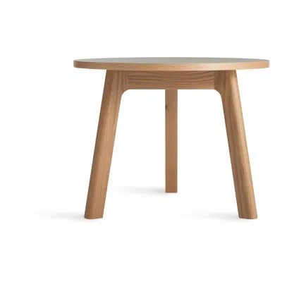 Blu Dot Apt Low Side Table In Putty/white Oak