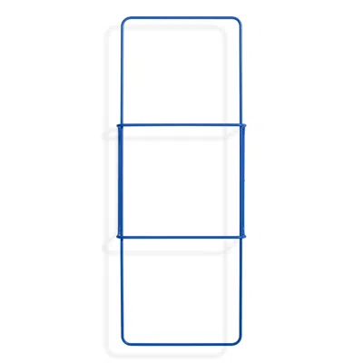 Blu Dot Aside Storage Ladder - Cobalt In Blue