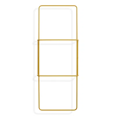 Blu Dot Aside Storage Ladder - Mustard In Yellow