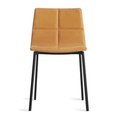 Blu Dot Between Us Chair - Camel Leather In Brown