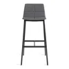 Blu Dot Between Us Stool - Barstool / Camp Charcoal In Camp Charcoal