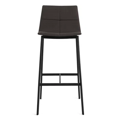 Blu Dot Between Us Stool - Barstool / Gunmetal In Gray