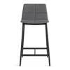 Blu Dot Between Us Stool - Counter Stool / Camp Charcoal In Camp Charcoal