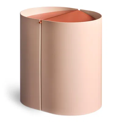 Blu Dot Binwell Wastebasket In Blush