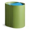 Blu Dot Binwell Wastebasket In Grasshopper