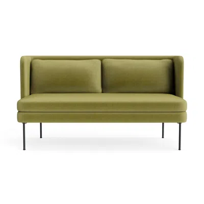 Blu Dot Bloke 60" Sofa - Loden Velvet In Green